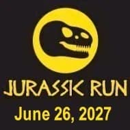 Jurassic Run 5K 2026 logo