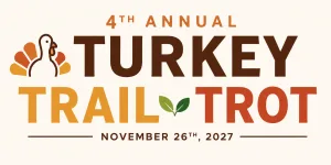 4th Annual Hutto Turkey "Trail" Trot 2026 logo