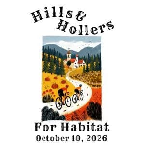 Hills & Hollers for Habitat 2026 logo
