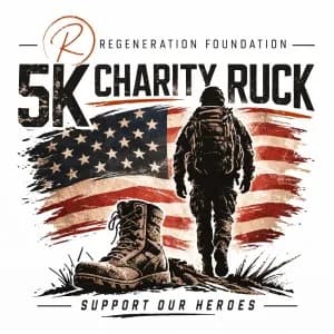 Regeneration Foundation 5k Charity Ruck 2026 logo