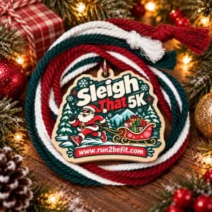Sleigh that 5k 2026 logo