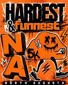 North Augusta’s Hardest & Funnest Run 2026 logo