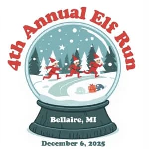 Annual Elf Run Bellaire 2026 logo