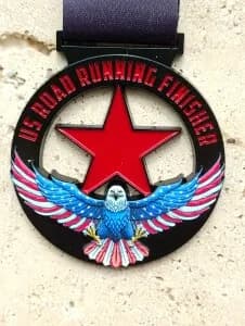Red Star Eagle Virtual 5K, 10K, 13.1M, & 26.2M (June 2026) logo