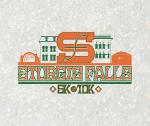 Sturgis Falls 5K & 10K 2026 logo