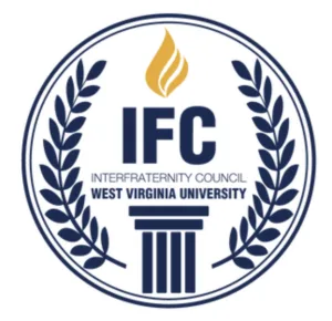 WVU IFC 5k 2026 logo