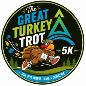 The Great Turkey Trot 5k 2026 logo