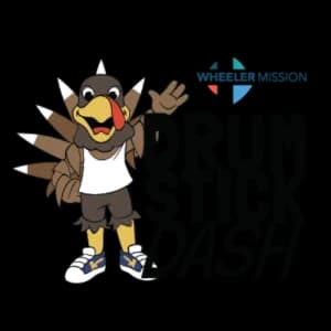 Wheeler Mission Drumstick Dash 2026 logo