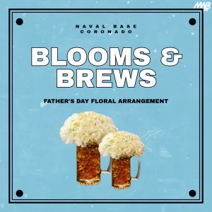 Blooms and Brews 2026 logo