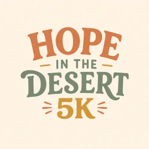 Hope in the Desert 5k 2026 logo