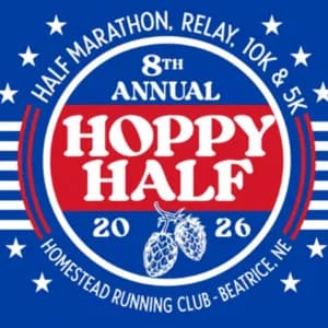 Hoppy Half Marathon, Relay, 10k & 5k 2026 logo