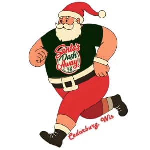 Santa Dash Away 5K 2026 logo