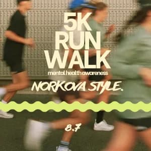 Norkova 5k Run | Walk for Mental Health Awareness 2026 logo