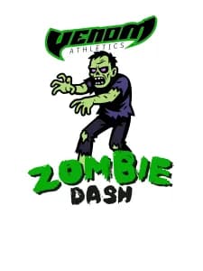 Venom Athletics Zombie Dash 2026 logo