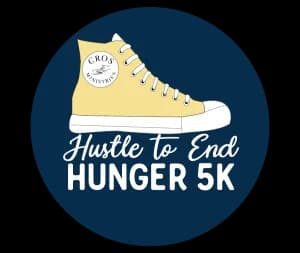 Hustle to End Hunger 5K 2026 logo