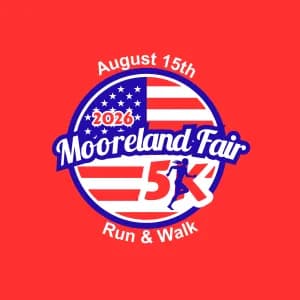 Mooreland Free Fair 5K Run and Walk 2026 logo