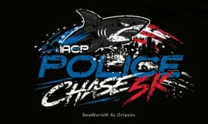 IACP Police Chase 5K at SeaWorld Orlando 2026 logo