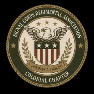 Colonial Chapter 5K - Corps Regimental Association 2026 logo