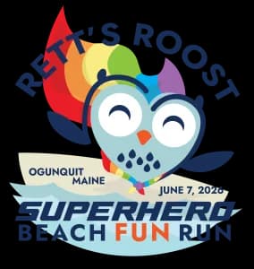 Superhero Family Fun Beach Run 2026 logo