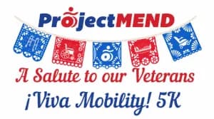 A Salute to Our Veterans Viva Mobility 5K 2026 logo