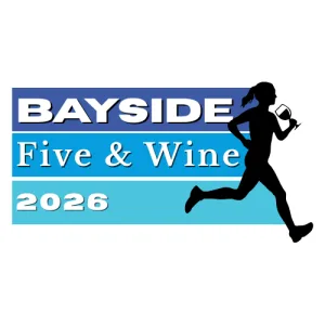 Bayside Five and Wine 2026 logo