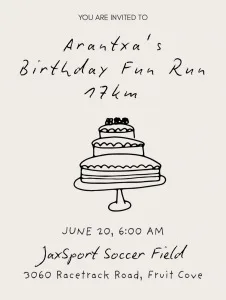 Arantxa’s Fun Run 2026 logo