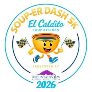2ND ANNUAL SOUP-ER DASH 5K & 1 Mi 2026 logo