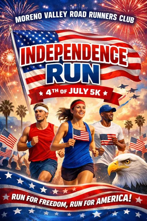 MVRRC 1st Annual Independence Day 5K Road Race (Cash Prize) 2026 logo