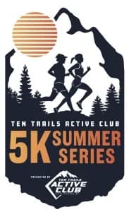 Ten Trails Active Club 5k Summer Series 2026 logo