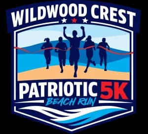 Wildwood Crest Patriotic 5K Beach Run 2026 logo