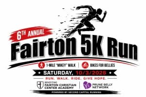 Fairton 5K Run & The "Mikey" Mile Walk & Bikes for Bellies 2026 logo