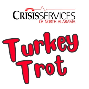 33rd Annual Crisis Services of North Alabama Turkey Trot 5k 2026 logo