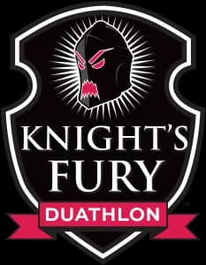 The Knights Fury Duathlon 2026 logo