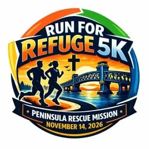Run for Refuge 5K 2026 logo