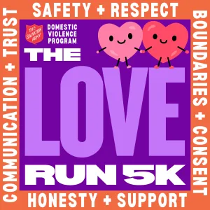 The Love Run 5K Run/Walk 2026 logo