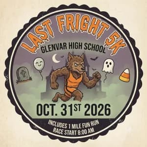Last Fright 5K 2026 logo