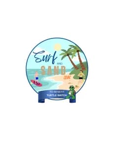 Surf & Sand 5K 2026 logo