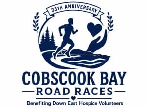 Cobscook Bay Road Races 5k/10k and Kids Fun Run 2026 logo