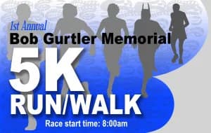 Bob Gurtler Memorial 5K Run/Walk 2026 logo