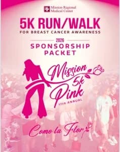 17th Annual Mission Pink 5K Run/ Walk 2026 logo