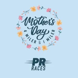 =PR= Races: Mother's Day 4 Miler & 1 Miler benefiting Devotion to Children 2026 logo