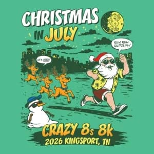 Crazy 8s 8K, Almost Crazy 3K Run/Walk, Little8s/Special 8s 2026 logo