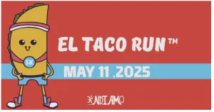 El Taco Run 2026 logo