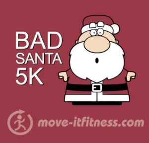 BAD SANTA TRAIL 5K 2026 logo