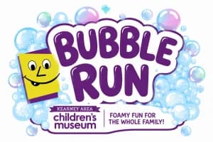 KACM Bubble Run 2026 logo