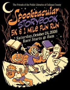 Spooktacular Storybook 5k & 1 Mile Fun Run 2026 logo