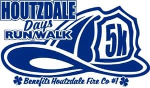 Houtzdale Days Annual 5K* Run/Walk and Fireman's Challenge - REGISTER AT: https://events.elitefeats.com/26houtzdale 2026 logo