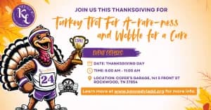 Turkey Trot for A-Rare-Ness: MPS1 and Wobble for a Cure + Pancake Breakfast 2026 logo