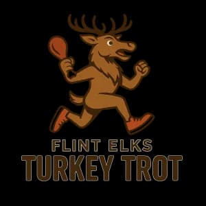 Flint Elks Turkey Trot 2026 logo