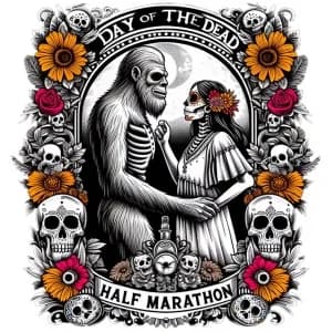 Day of the Dead Half Marathon - Oklahoma City 2026 logo